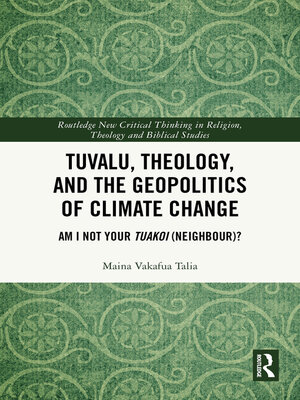 cover image of Tuvalu, Theology, and the Geopolitics of Climate Change